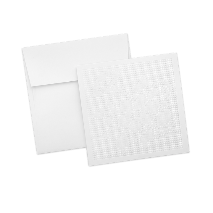Filet Lace Embossed Card