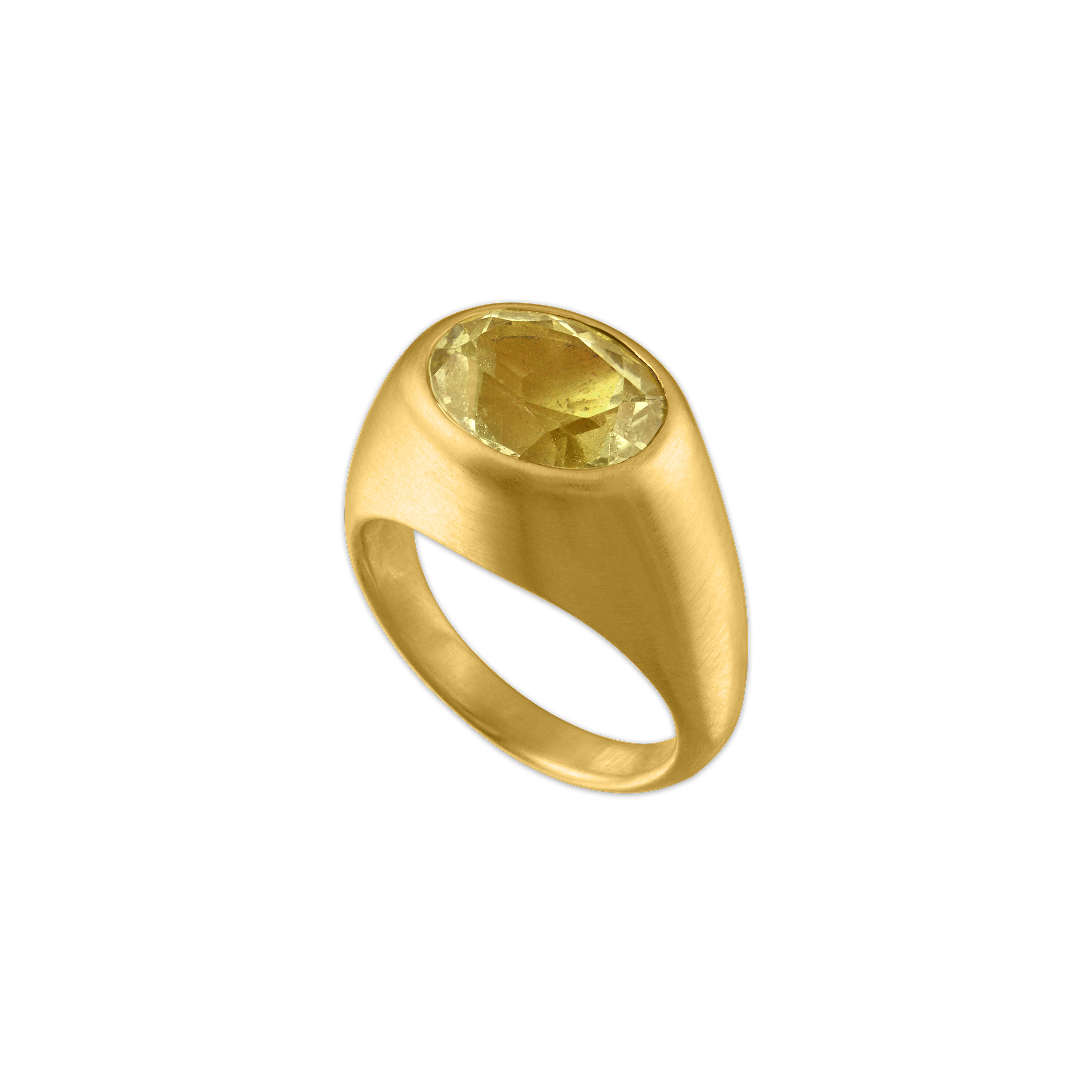 Golden Beryl Gaea Roz Ring