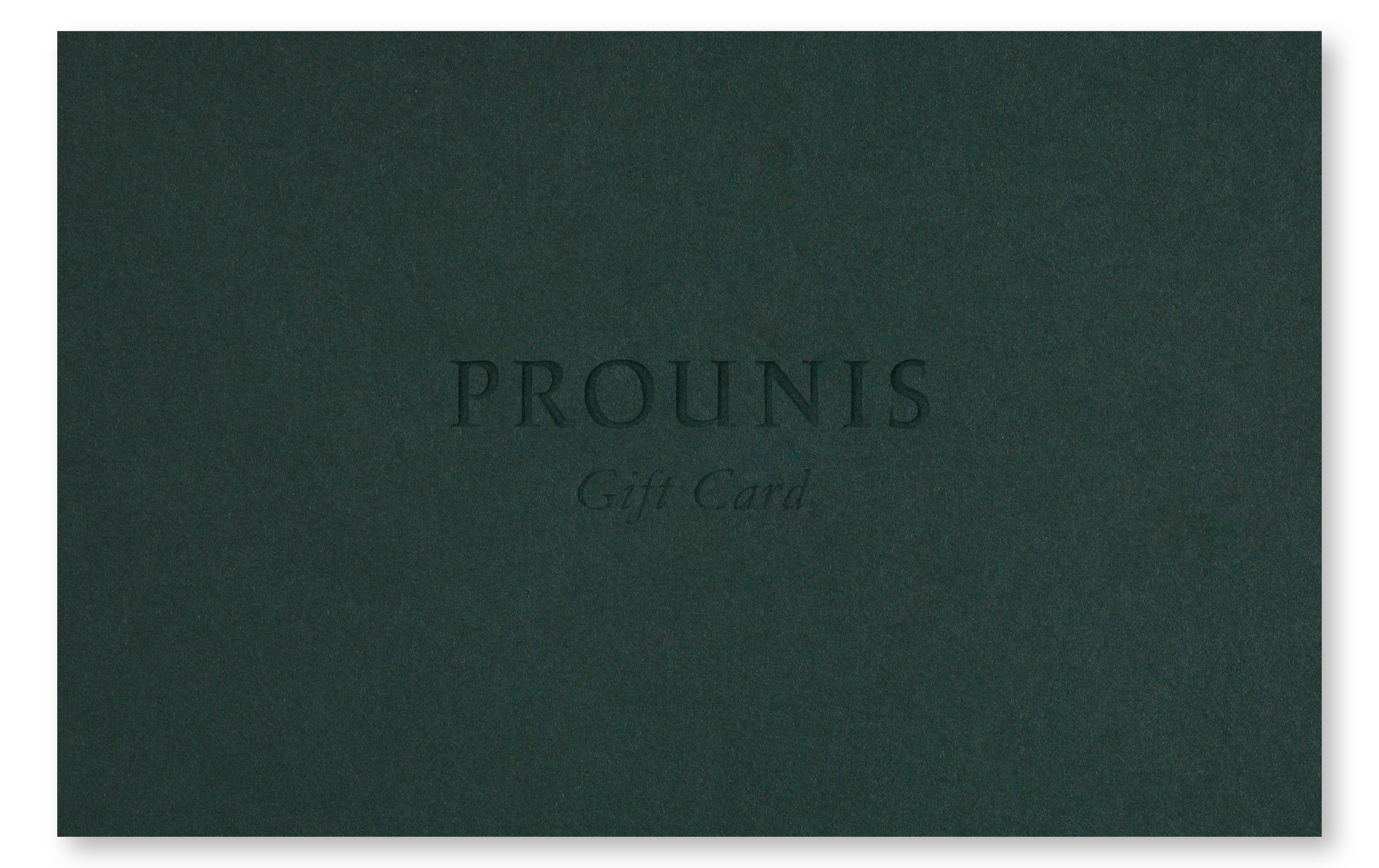 Prounis Gift Card